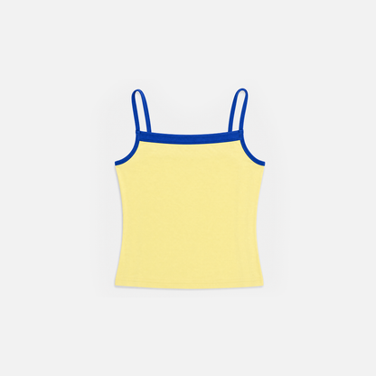 Yellow cami tank top