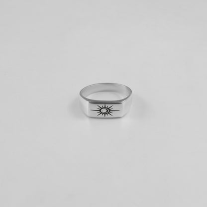 Zenith Sun & Moon Band Ring