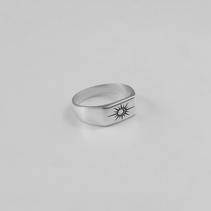 Zenith Sun & Moon Band Ring