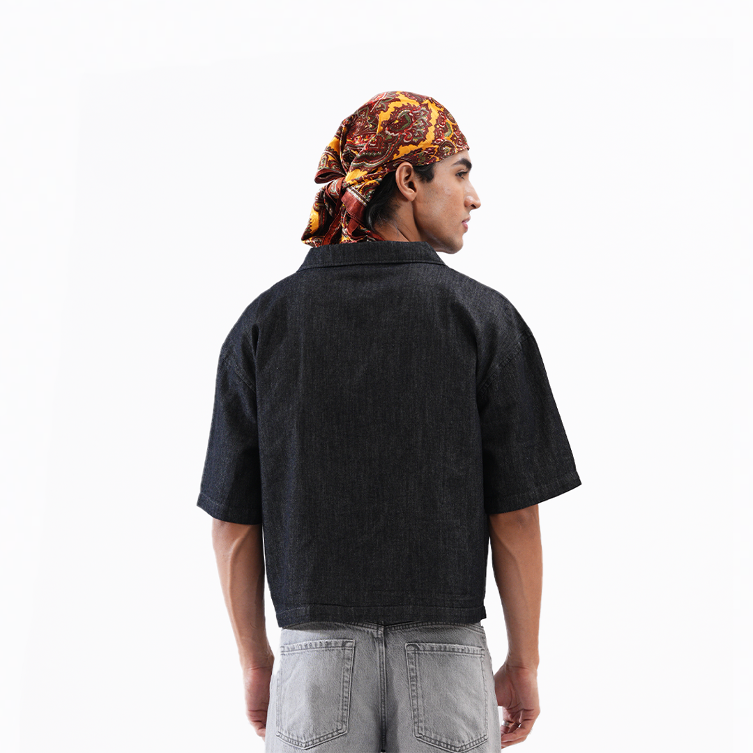 Archieve Black Denim Shirt