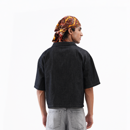 Archieve Black Denim Shirt