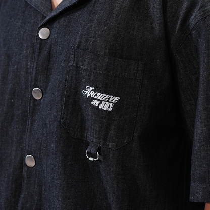 Archieve Black Denim Shirt