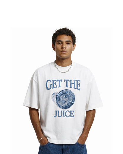 Get The Juice Icon Tee (White)