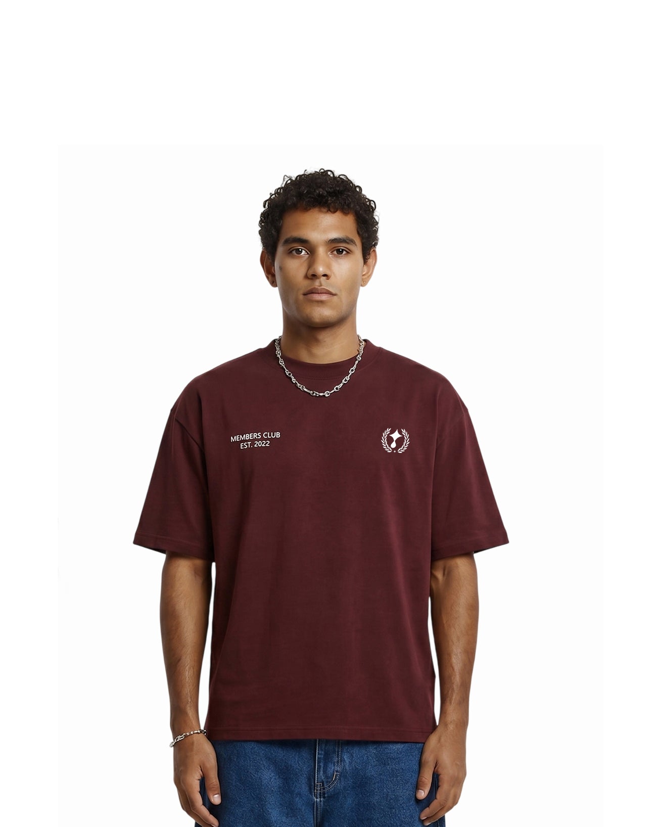 Members Club Tee (Maroon)