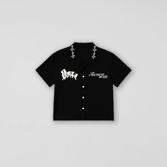 Archieve Statement Black Shirt