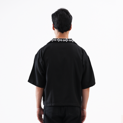 Archieve Statement Black Shirt