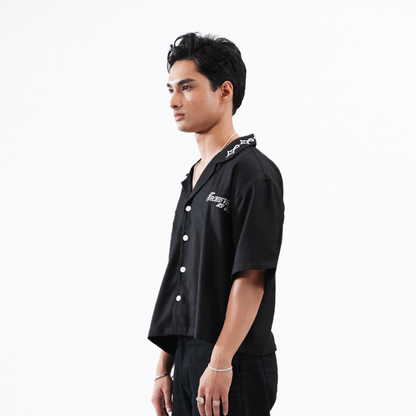 Archieve Statement Black Shirt