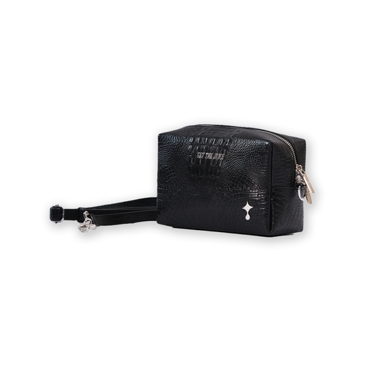 Mono Croc Crossbody Bag
