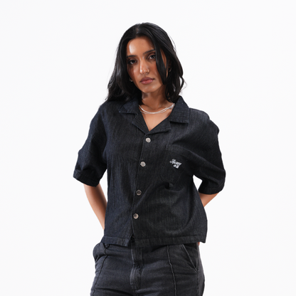 Archieve Black Denim Shirt
