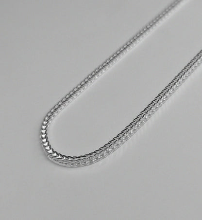 Foxtail Bracelet - A sophisticated 925 sterling silver bracelet by GetTheJuice, featuring a delicate and intricate foxtail weave that adds a refined touch to any wrist.