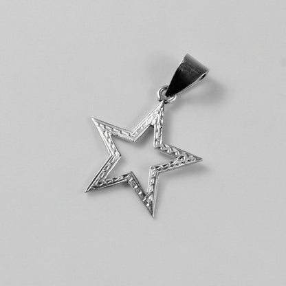 Starlight Earrings - An exquisite pair of 925 sterling silver earrings by GetTheJuice, with a captivating star design that captures the beauty of the night sky, making them a brilliant addition to any jewelry collection.