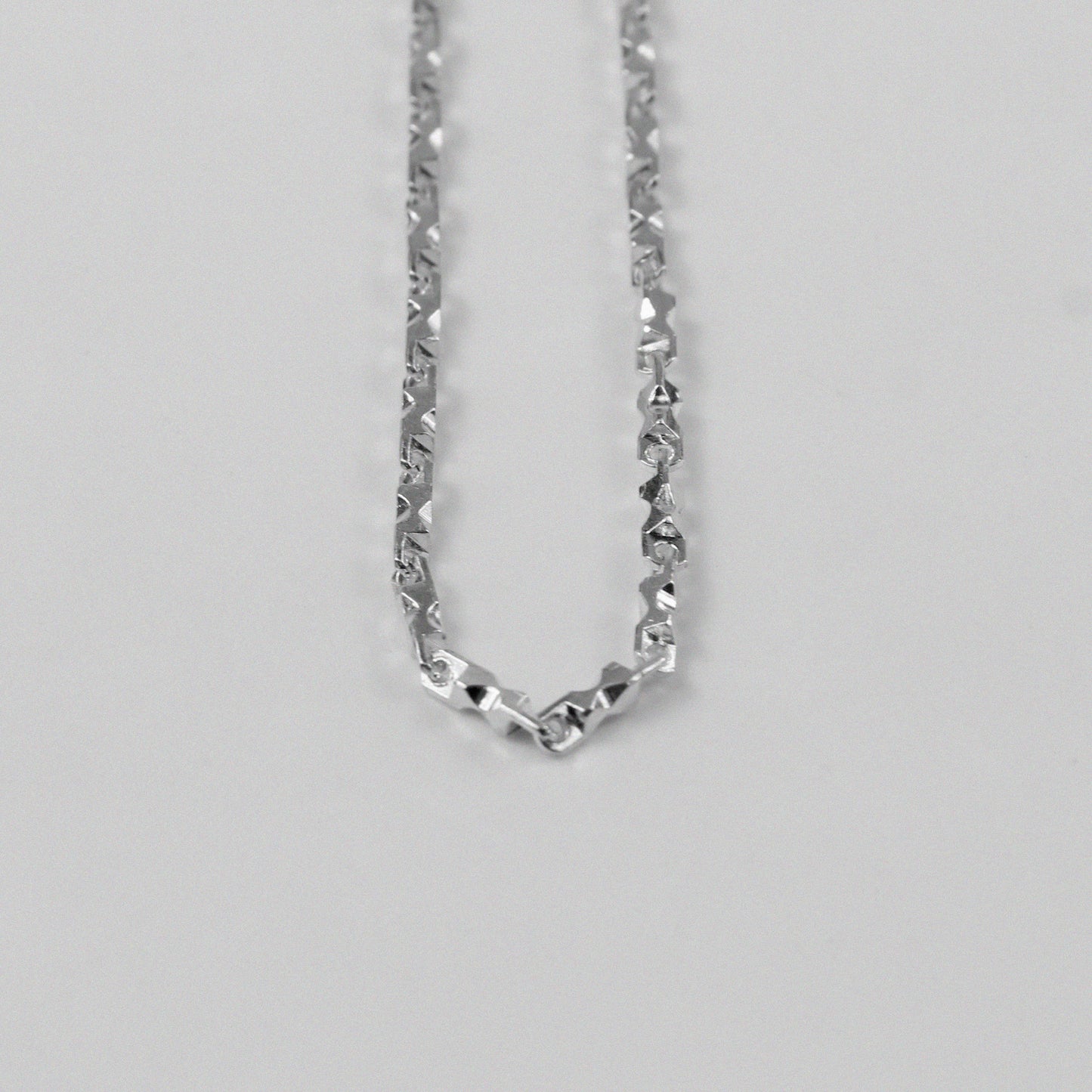 Double Strand Necklace - A beautifully crafted 925 sterling silver necklace by GetTheJuice, featuring a sophisticated double strand design that adds elegance and versatility to any look.