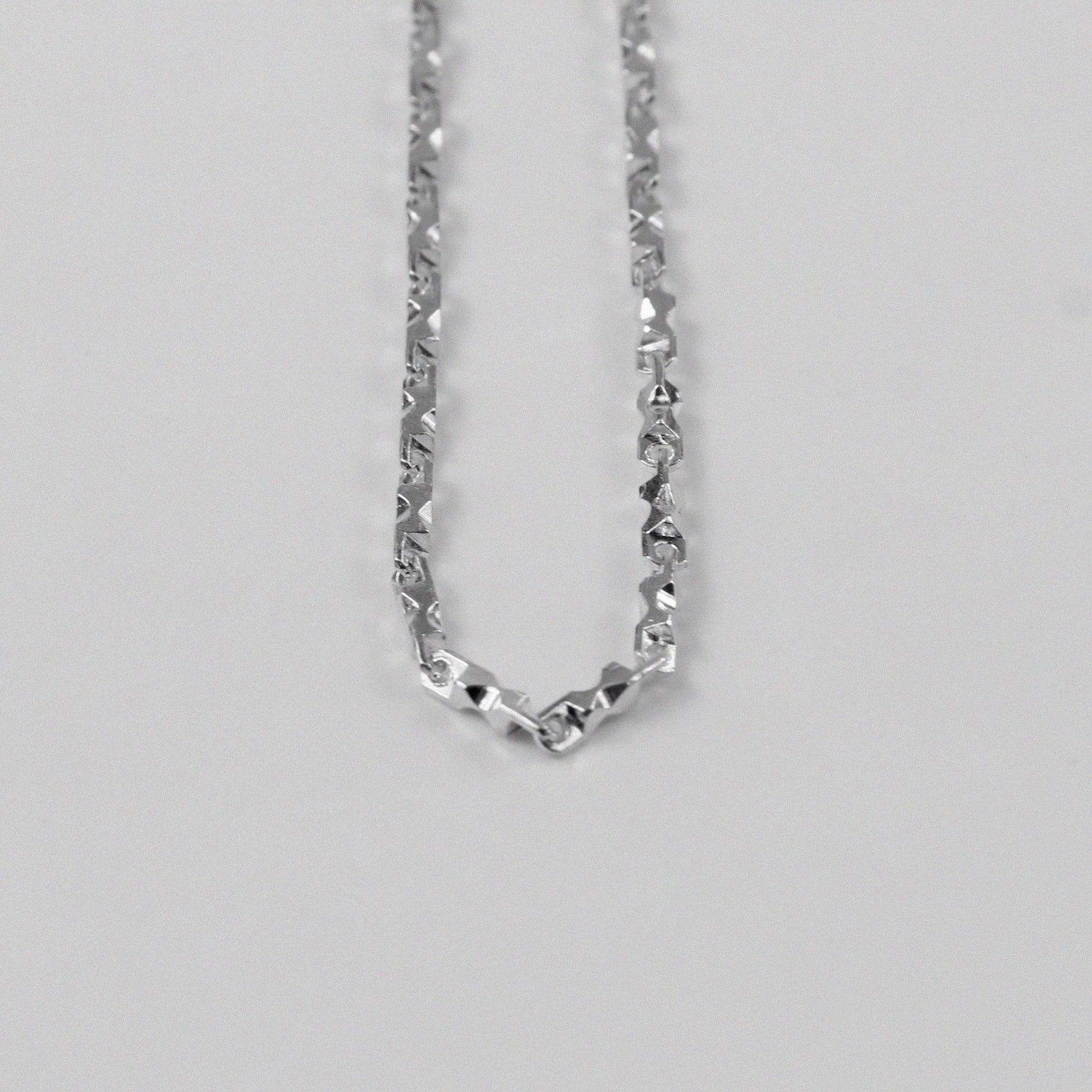 Double Strand Necklace - A beautifully crafted 925 sterling silver necklace by GetTheJuice, featuring a sophisticated double strand design that adds elegance and versatility to any look.