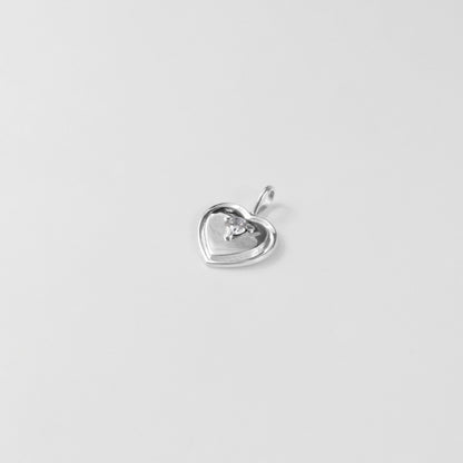 Eternal Affection Pendant - A stunning 925 sterling silver pendant by GetTheJuice, with a graceful design that captures the essence of eternal love and affection, making it a meaningful addition to any jewelry collection.