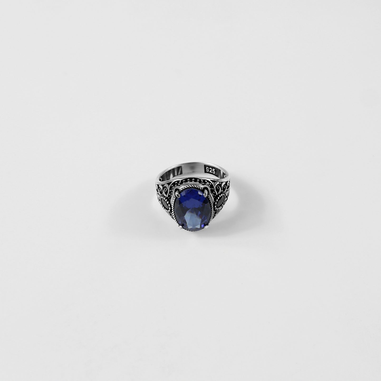 Blue Tempest Ring