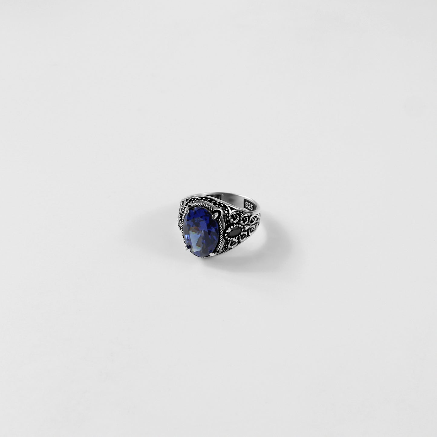 Blue Tempest Ring