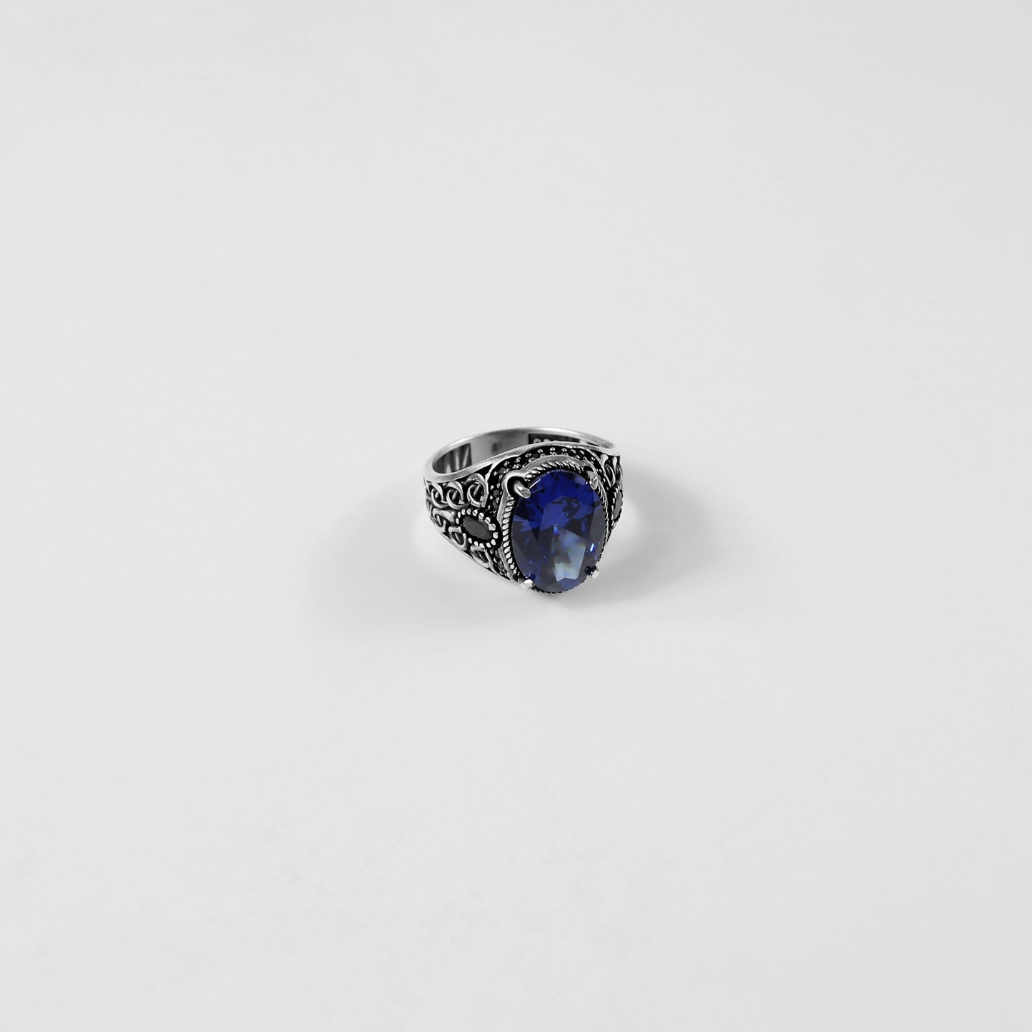 Blue Tempest Ring