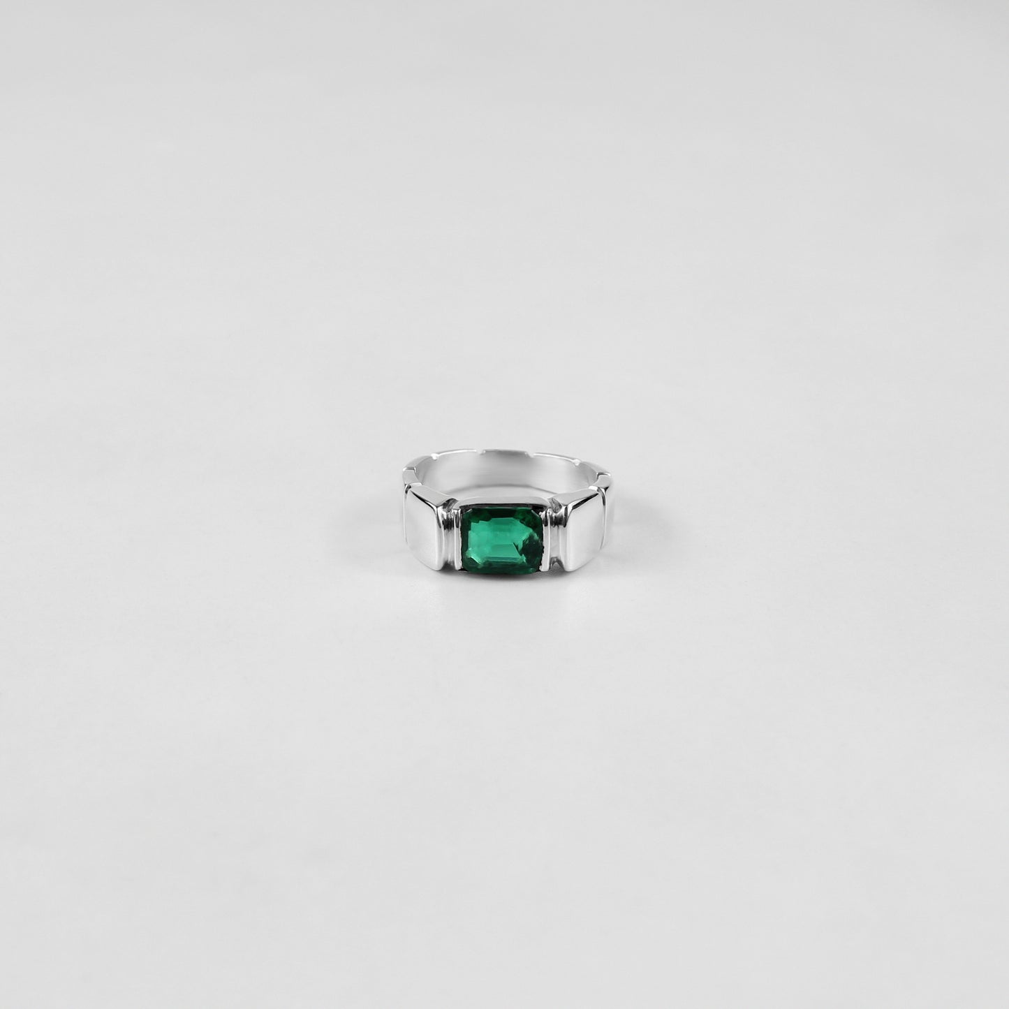Emerald Forge Ring