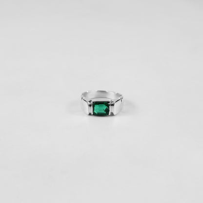 Emerald Forge Ring