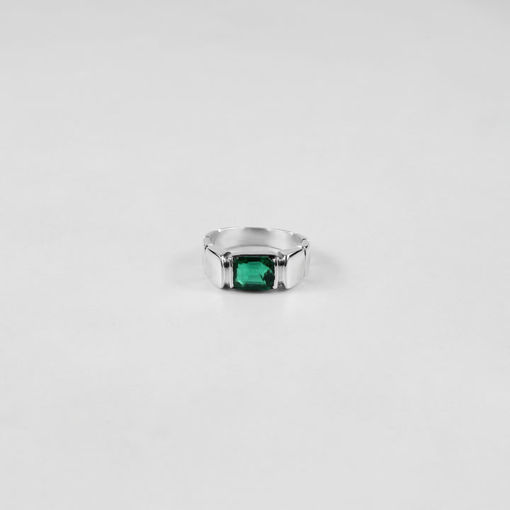 Emerald Forge Ring