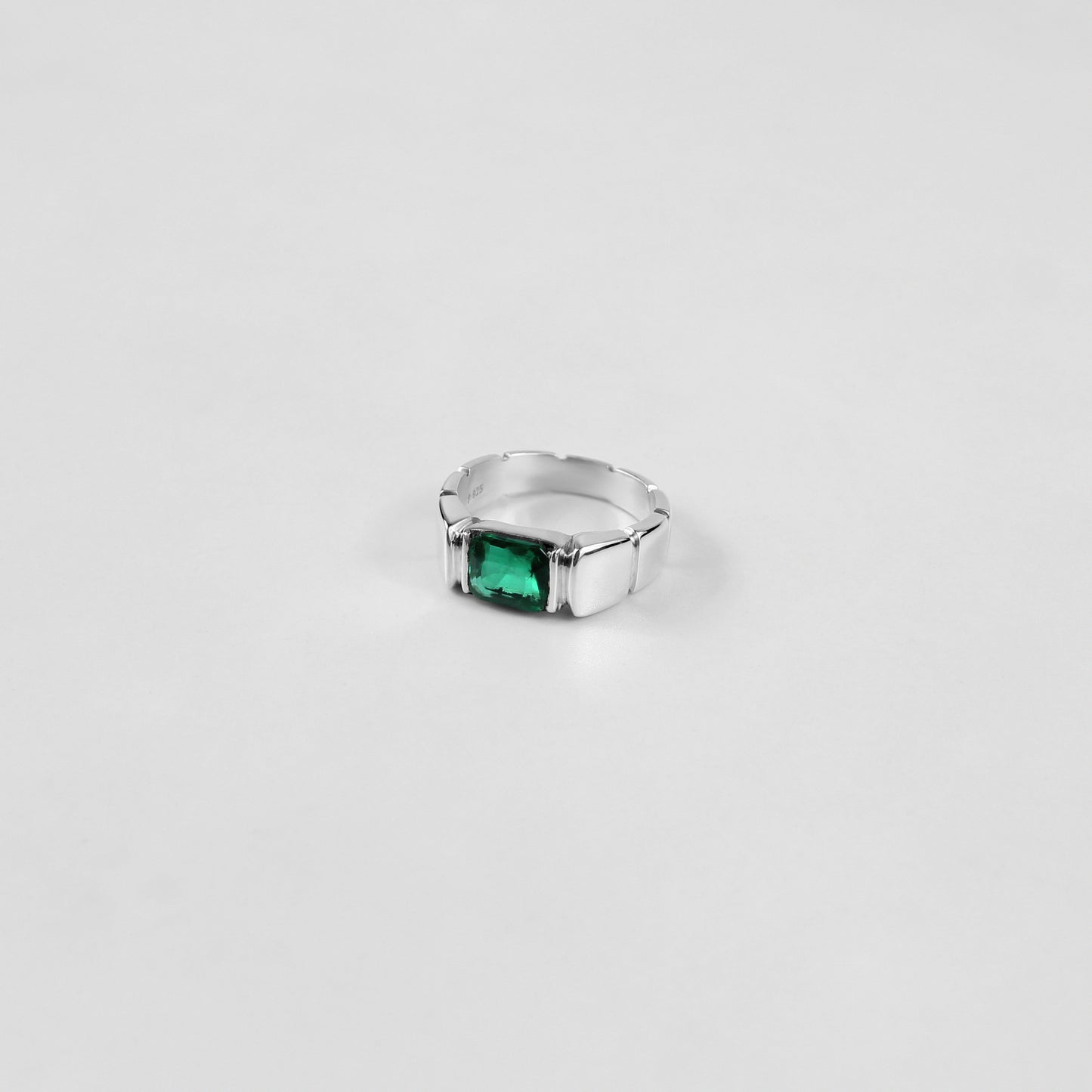 Emerald Forge Ring