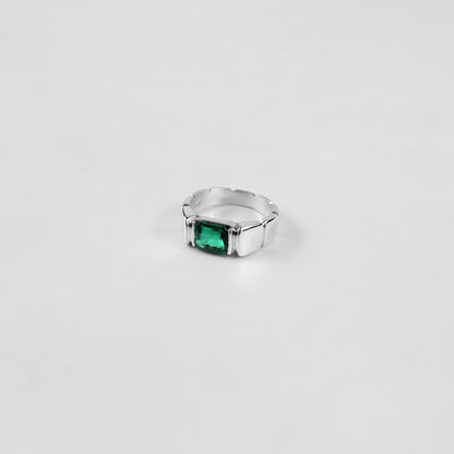 Emerald Forge Ring