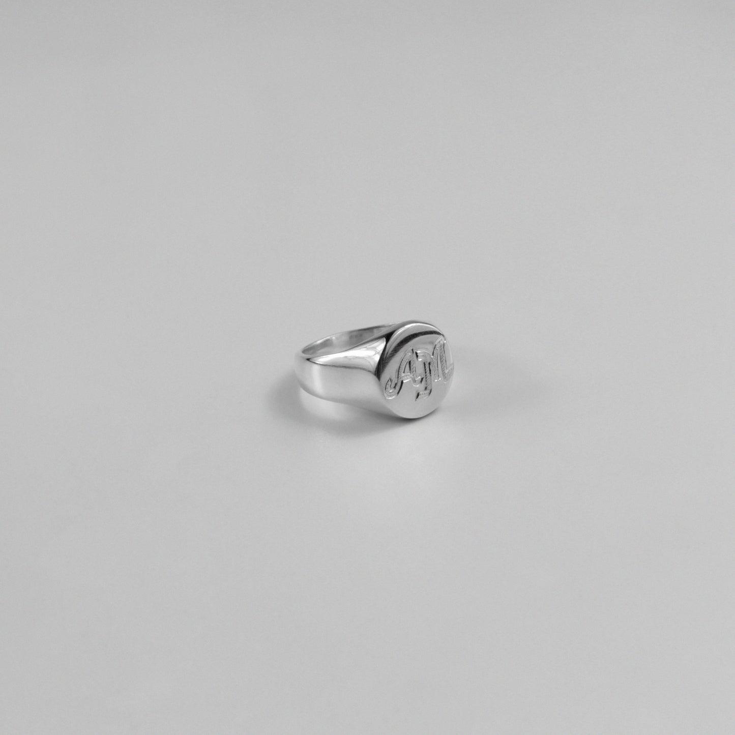 Eternal Shine Monogram Ring