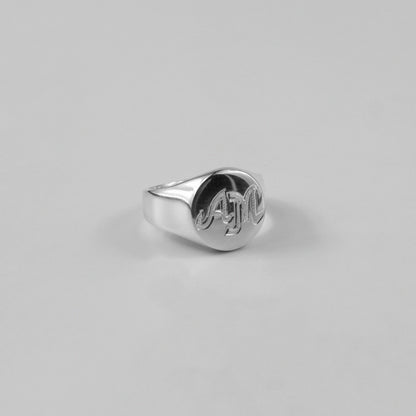 Eternal Shine Monogram Ring