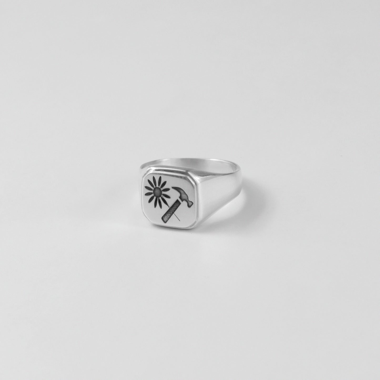 Hammer & Bloom Ring