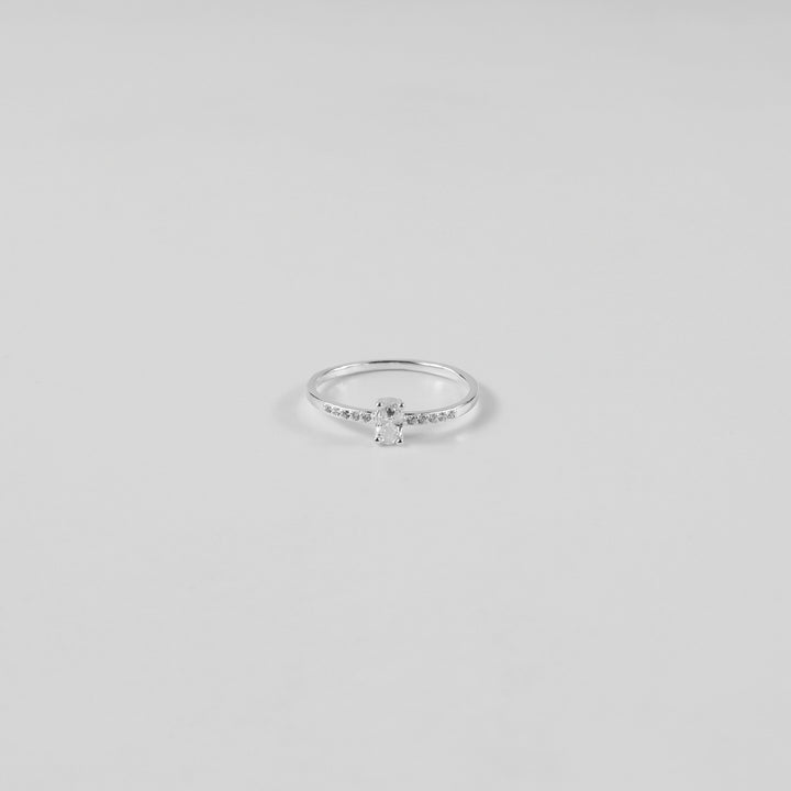 Icefall Whisper Ring