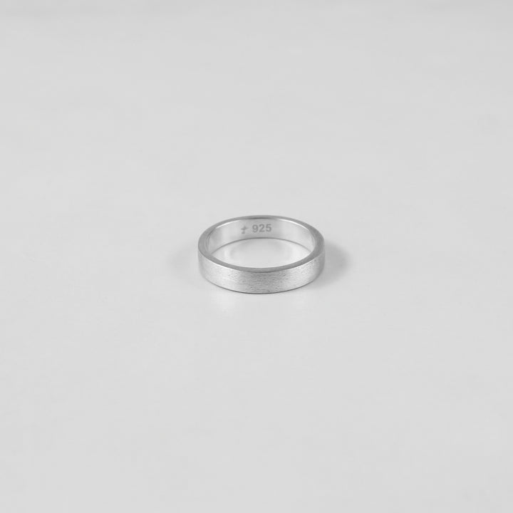 Matte Circle of Elegance Ring