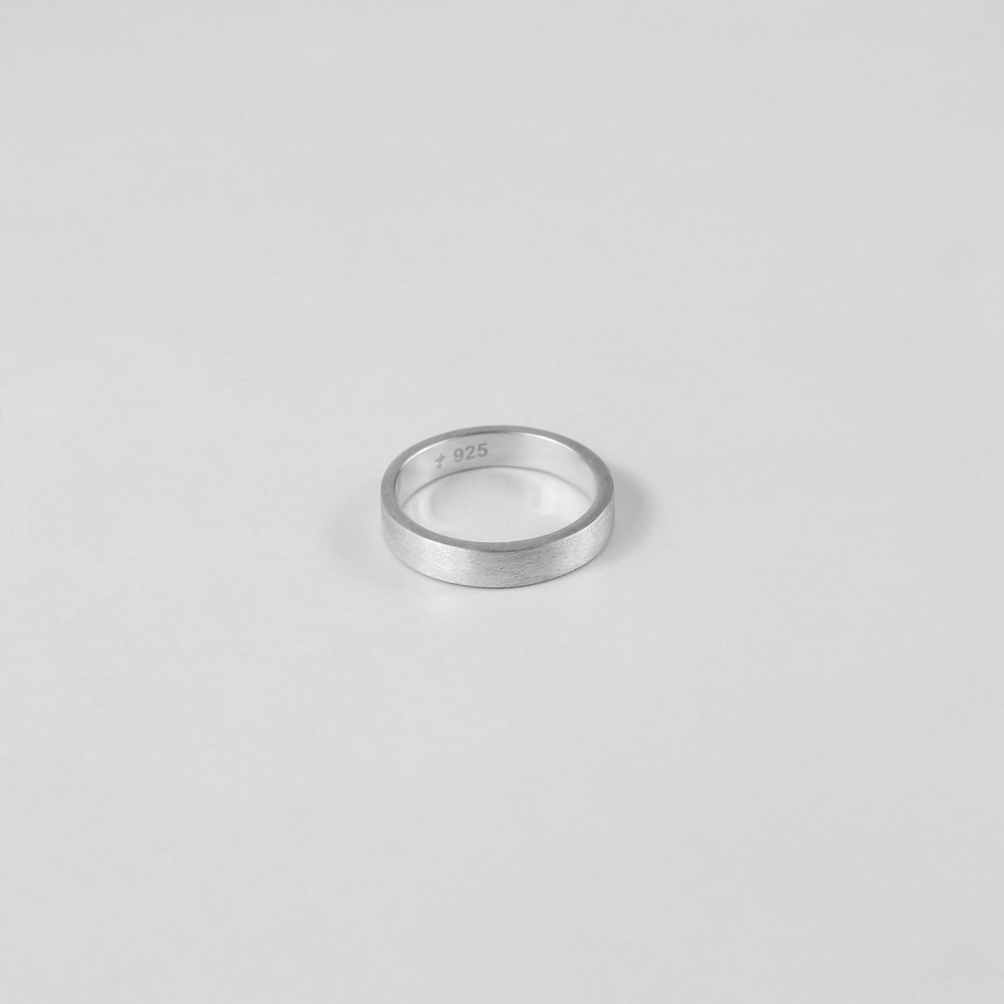 Matte texture Circle of Elegance Ring