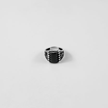 Midnight Obelisk Ring