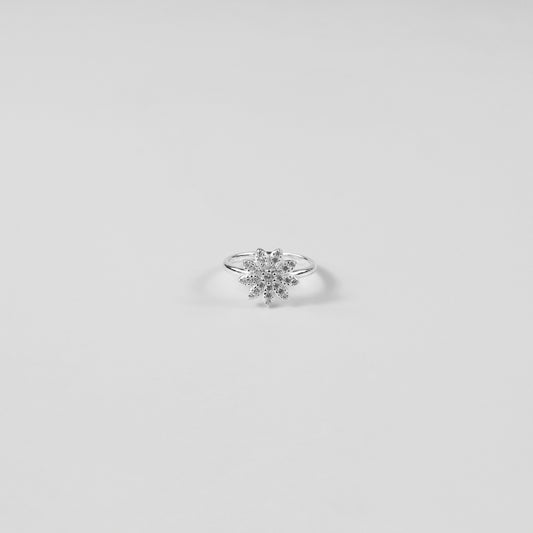 Snowflake Radiance Ring