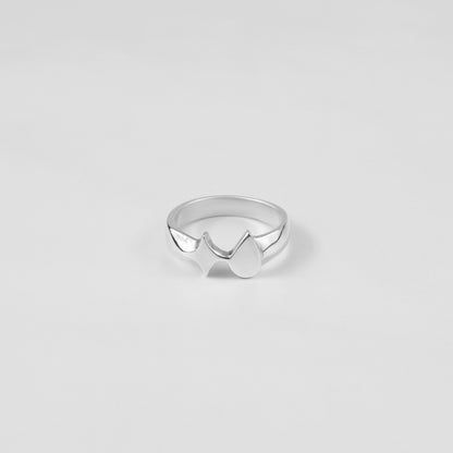 Star & Drip Icon Ring #02