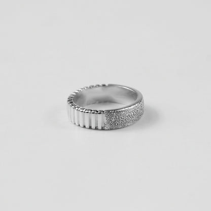 Sterling Terrain Elegance Ring