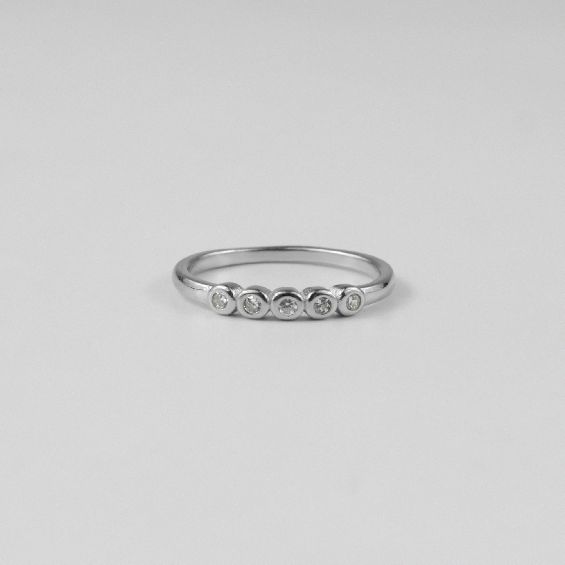 925 sterling silver ring featuring a serene and calming design, named 'Tranquilties Ring.