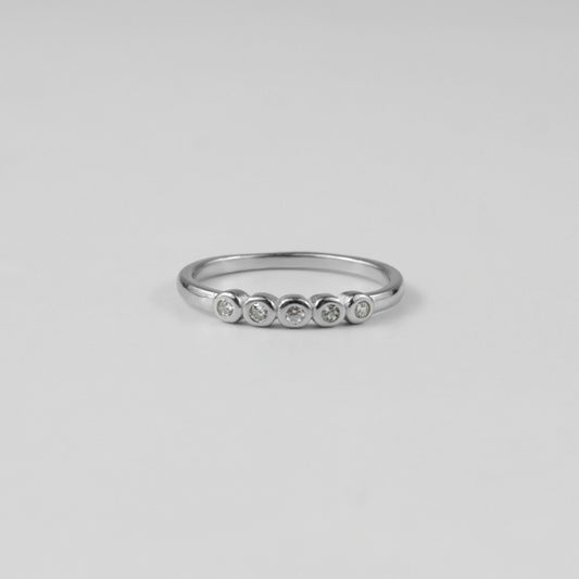 925 sterling silver ring featuring a serene and calming design, named 'Tranquilties Ring.