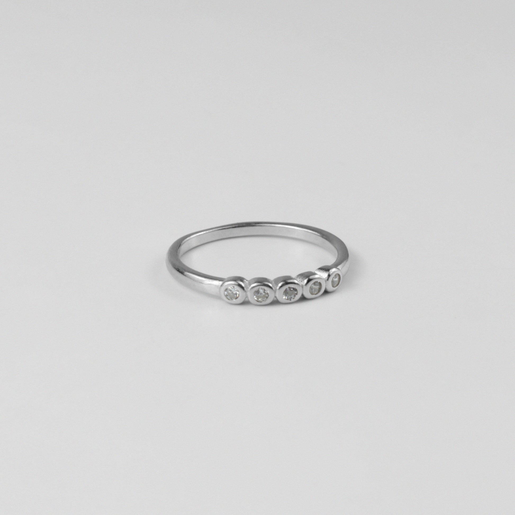 925 sterling silver ring featuring a serene and calming design, named 'Tranquilties Ring.