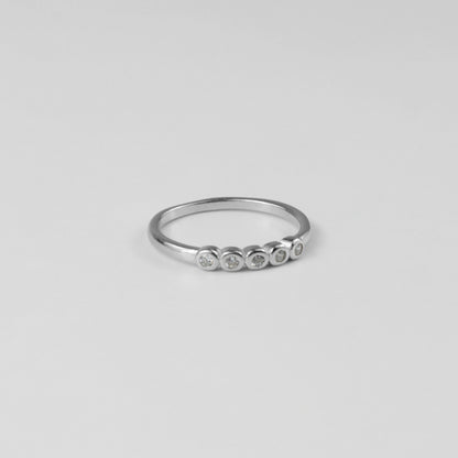 925 sterling silver ring featuring a serene and calming design, named 'Tranquilties Ring.