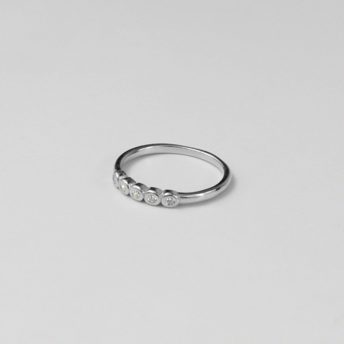 925 sterling silver ring featuring a serene and calming design, named 'Tranquilties Ring.