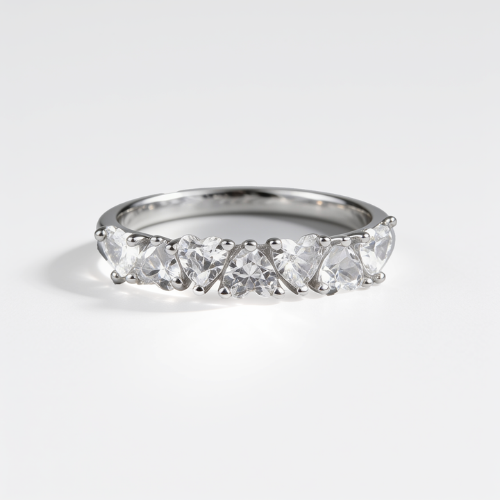 Linked Hearts Ring