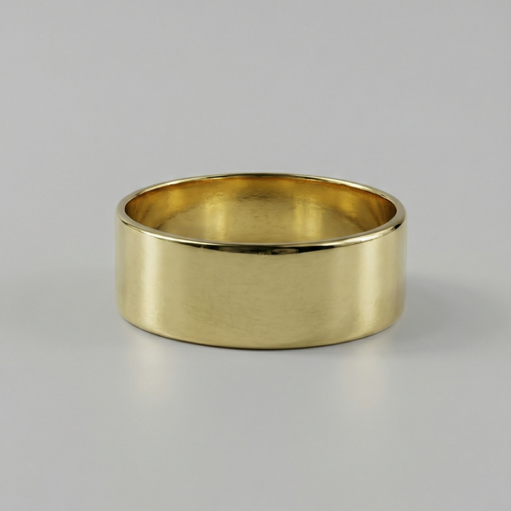 Brass Nebula Circle Ring