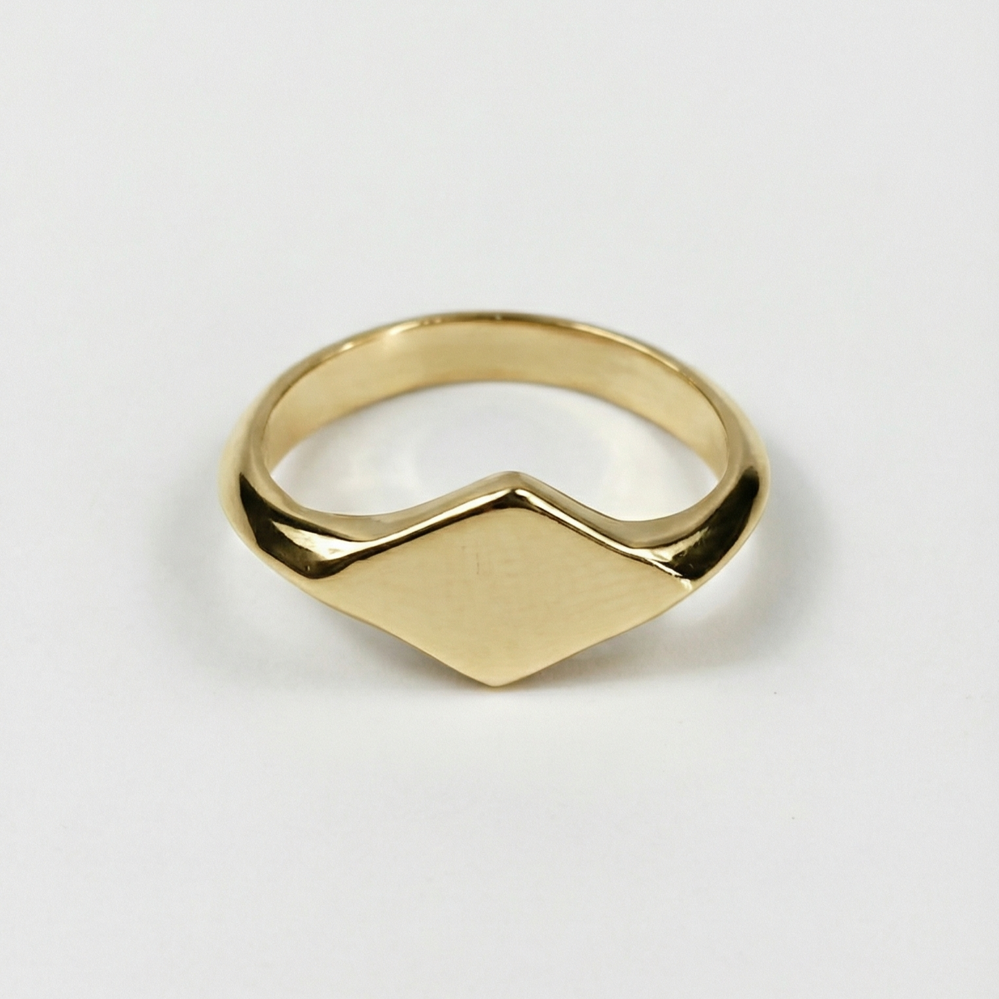 Brass Milley Signet Ring