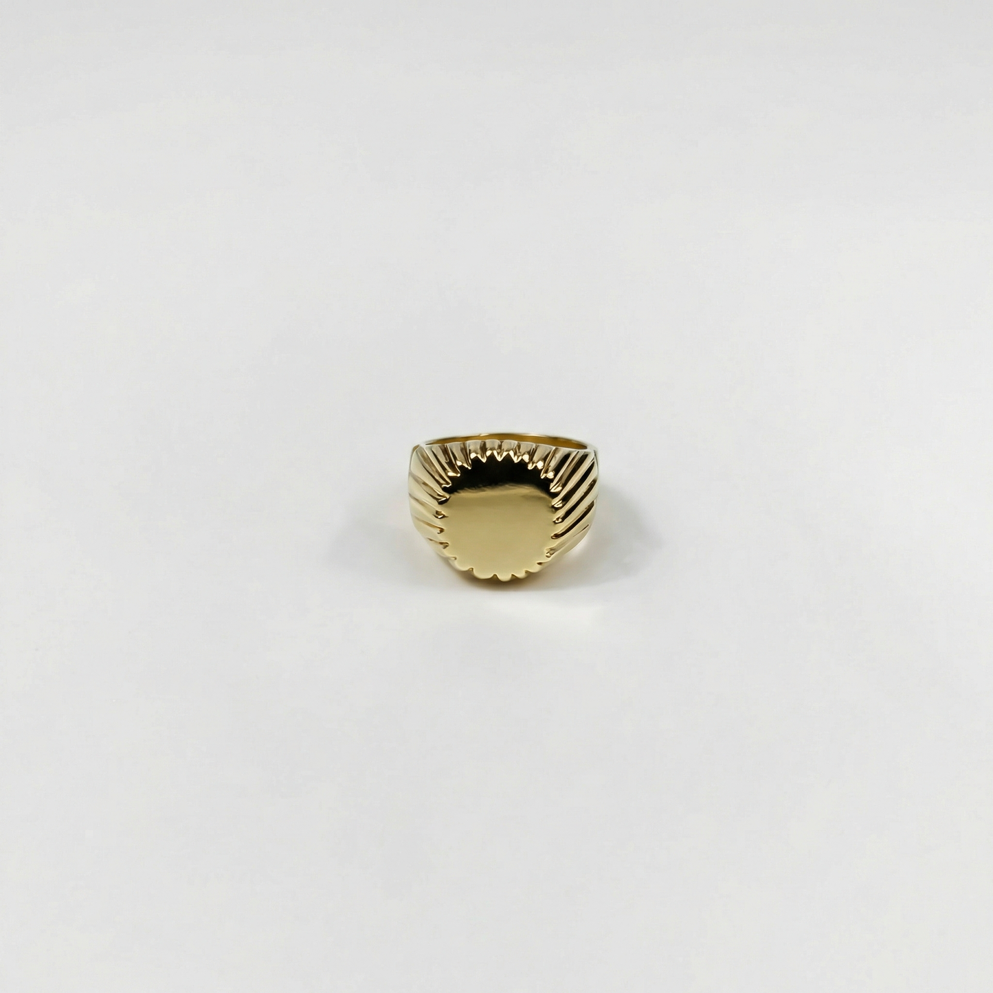 Brass Norwegian Signet Ring