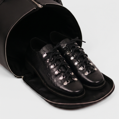 Obsidian Luxe Duffle Bag