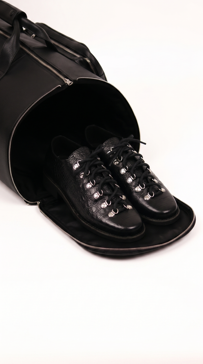 Obsidian Luxe Duffle Bag
