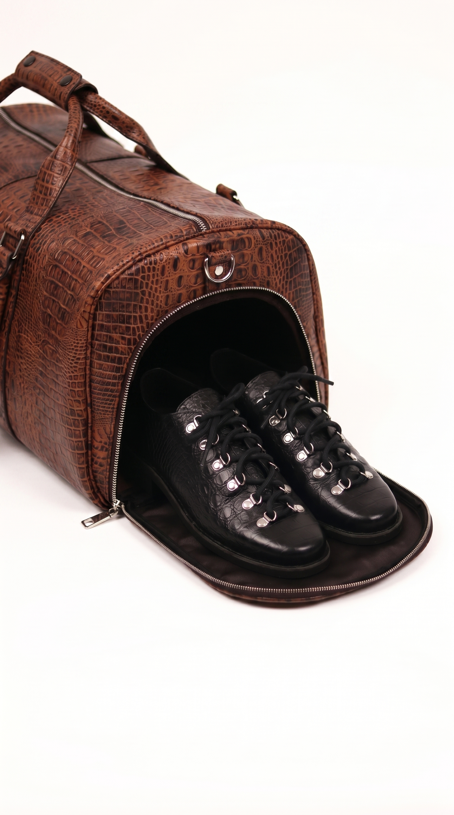 Regent Croc Duffle Bag