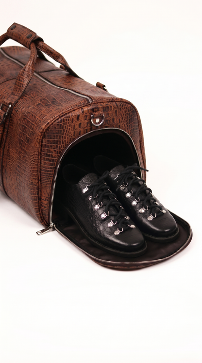Regent Croc Duffle Bag