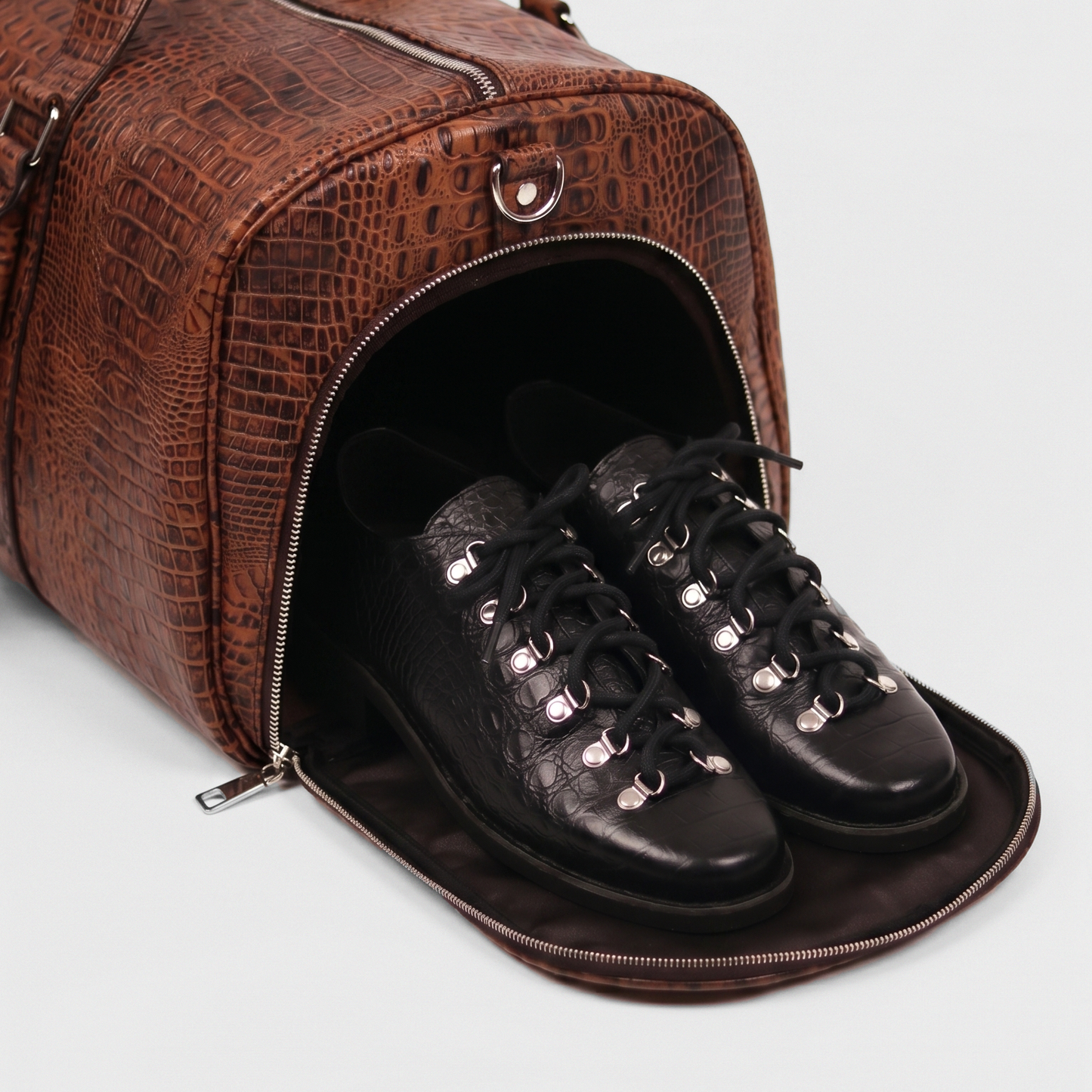 Regent Croc Duffle Bag